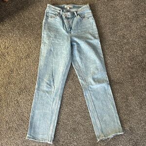 ABERCROMBIE - Curve Love 90s Ultra High Rise Straight Jeans